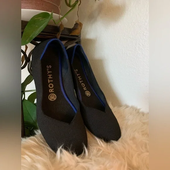 Rothy's Women's 8 Ballet Flats Slip On Ballet Round Toe Shoes - Picture 10 of 11